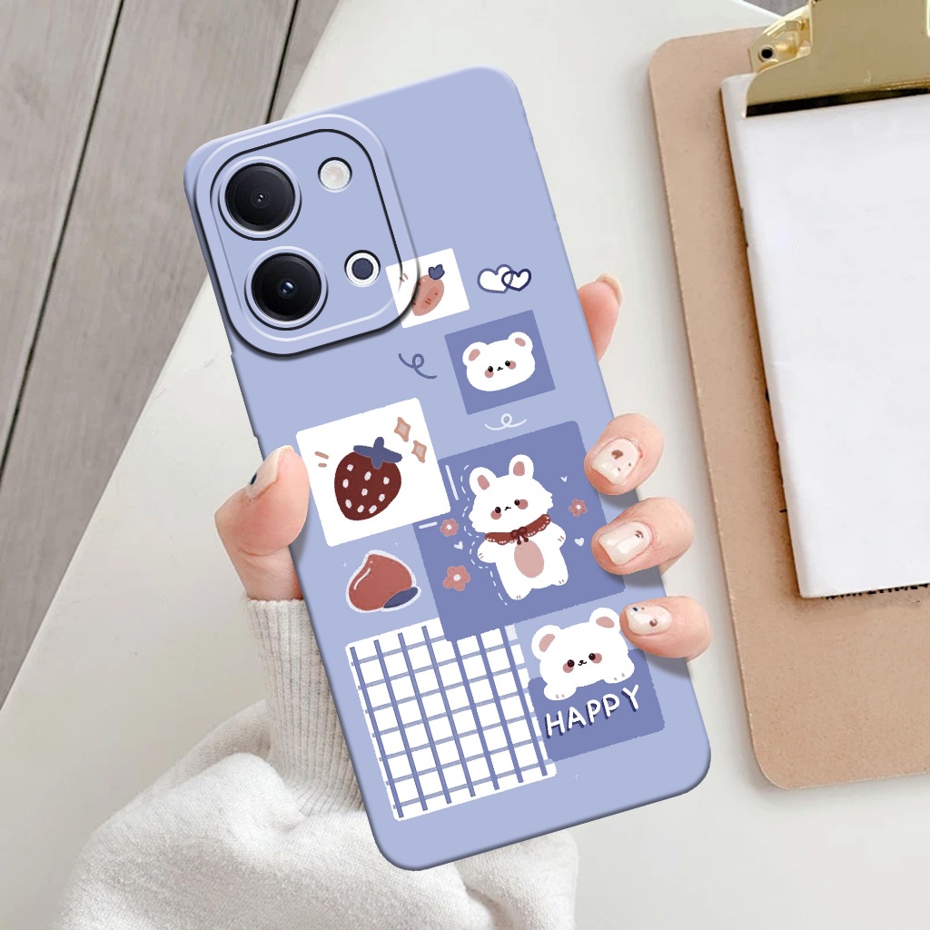Case Hp Vivo Y11D Terbaru 2026 - Gambar Kartun Lucu - Casing Vivo Y11D 2026 Terbaru -  Silikon Tpu P