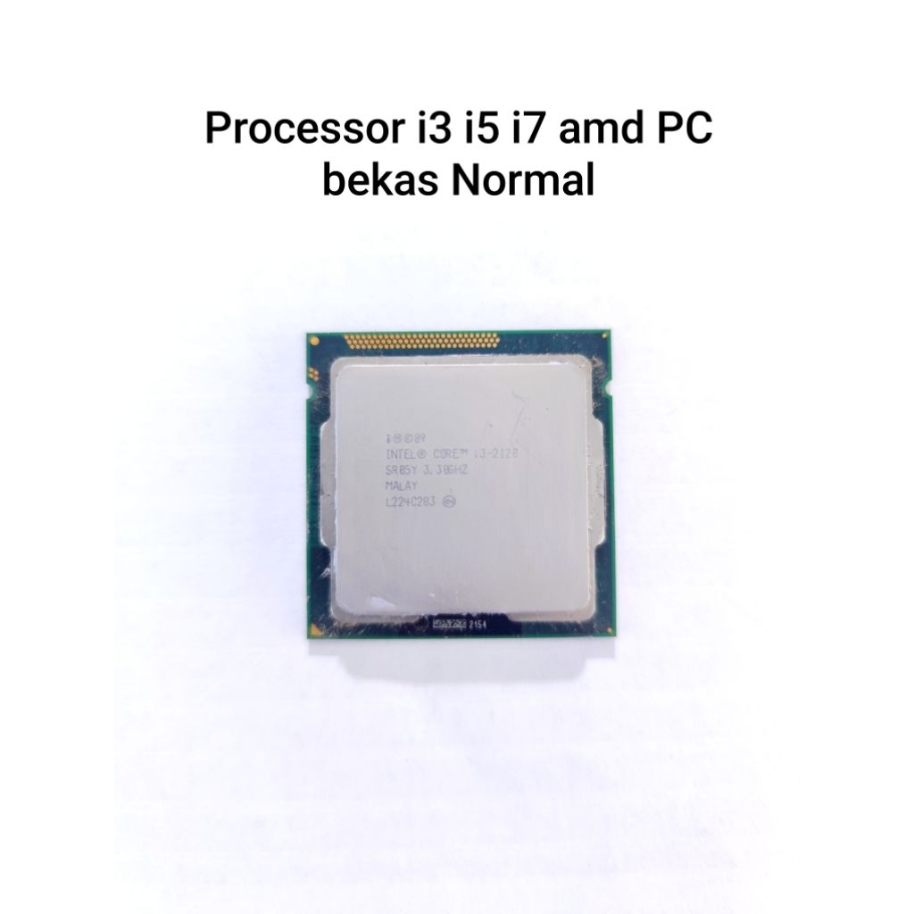 Processor i3 i5 i7 amd bekas normal
