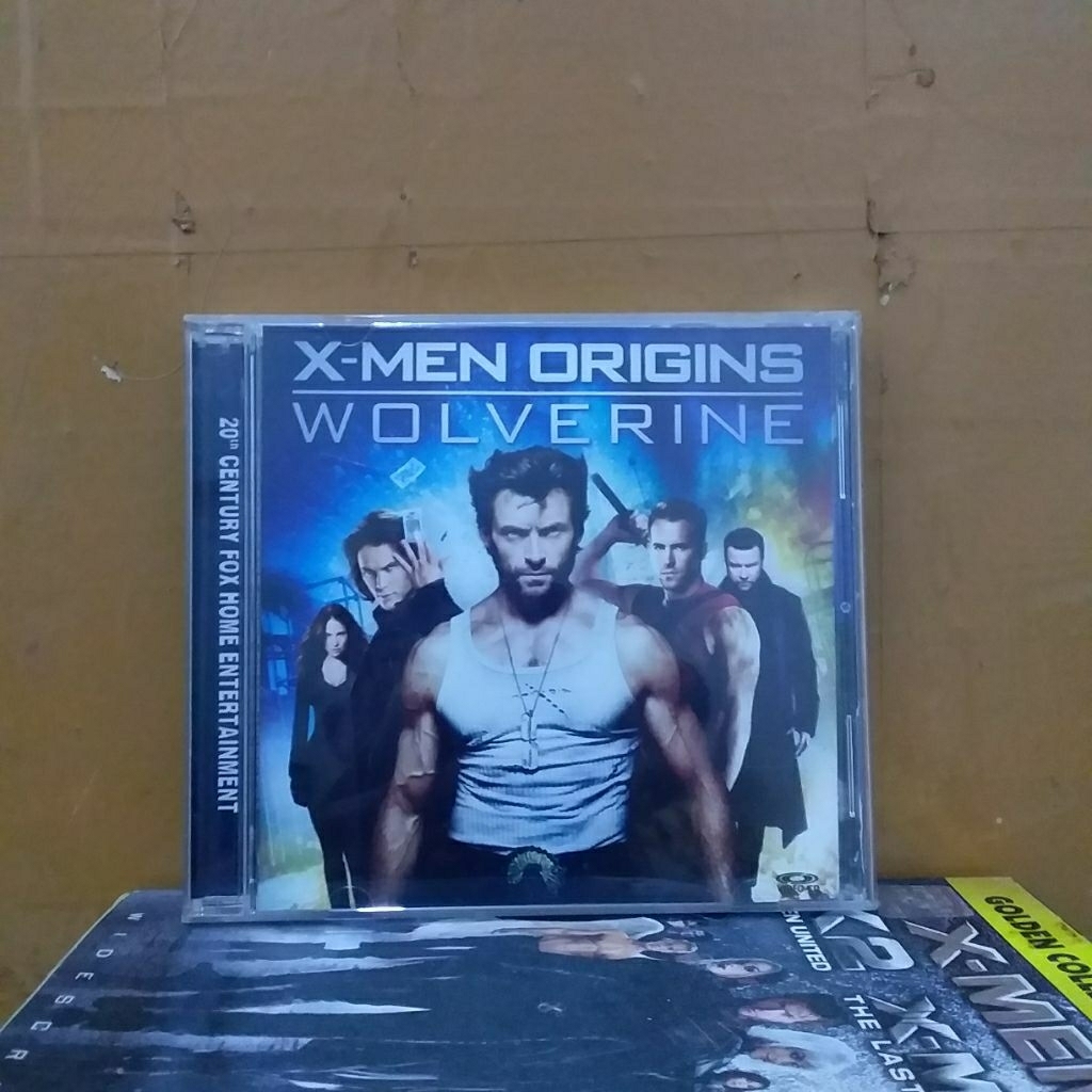 VCD ORIGINAL FILM X-MEN ORIGINS - WOLVERINE ISI 2 DISC