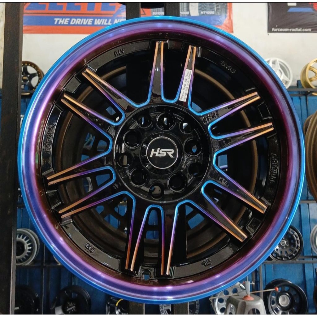 VELG HSR BOROKO BLY R15 pcd 5x100 - 5x114,3