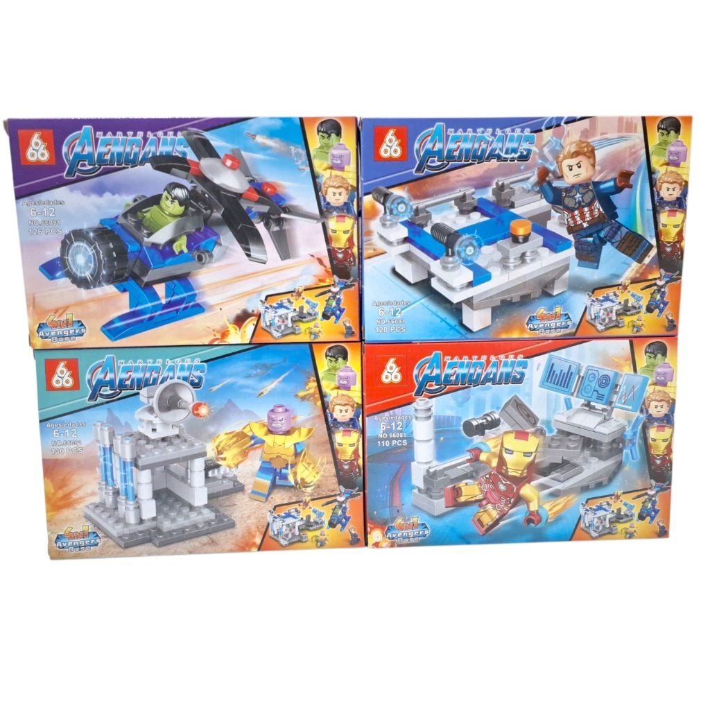 Mainan Brick Block Marvelous Aengans kode 66081