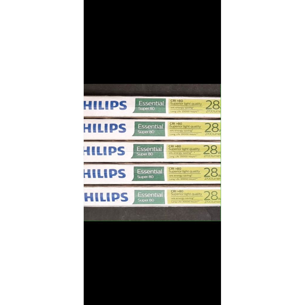 Lampu Philips TL5 20 watt warna putih