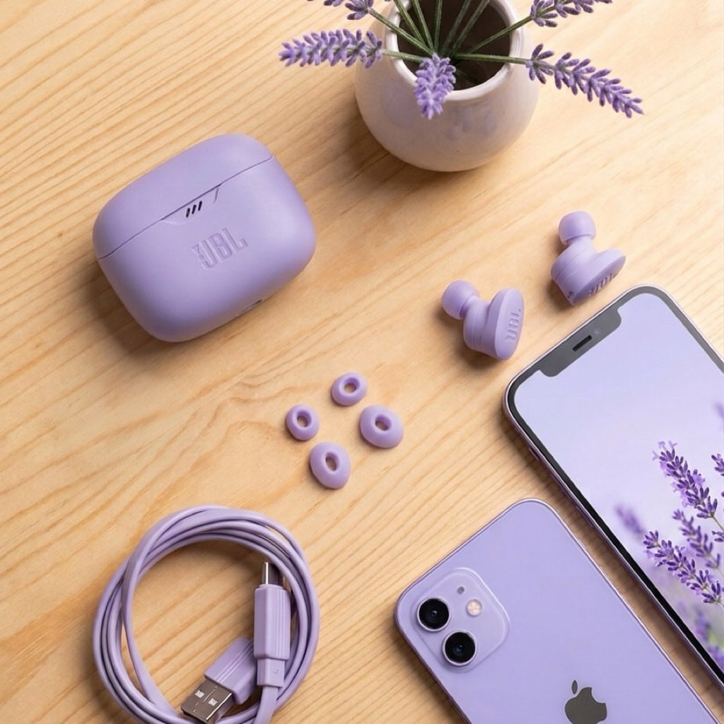 JBL Tune Buds - Earphone Nirkabel dengan Kecanggihan Aktif Noise Cancelling