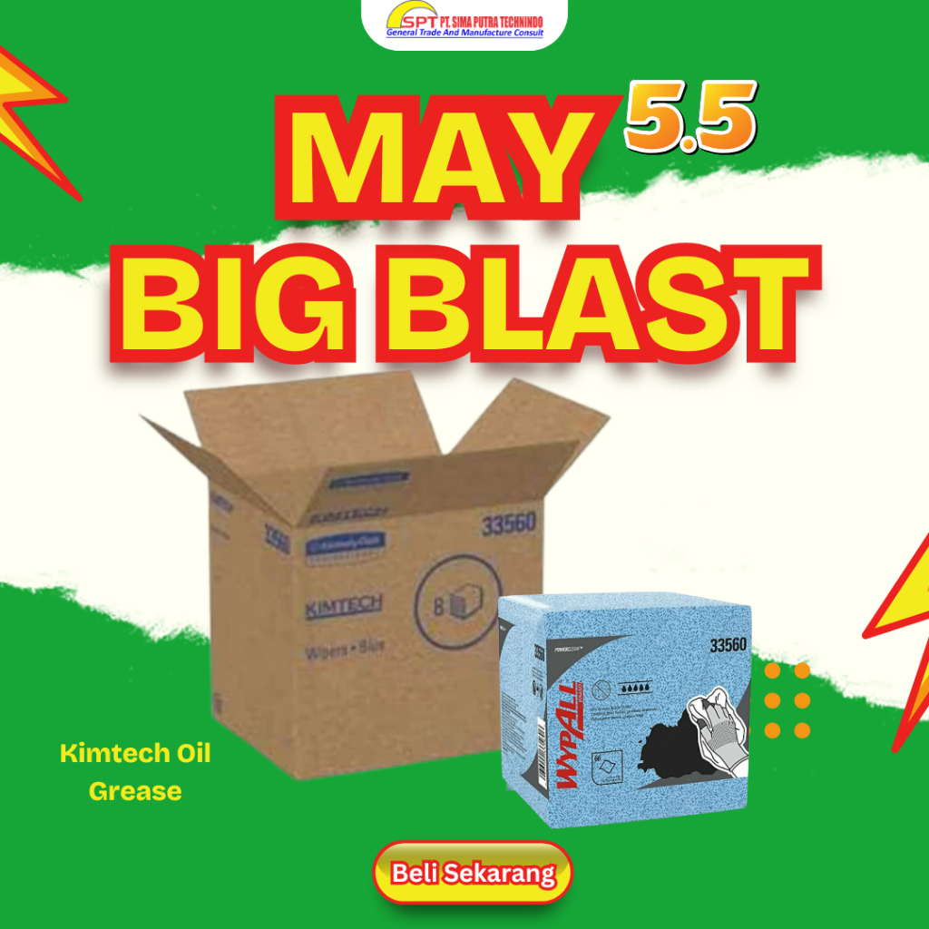 Tissue Lap Kimtech Blue Kimberly Clark (Case) - 33560