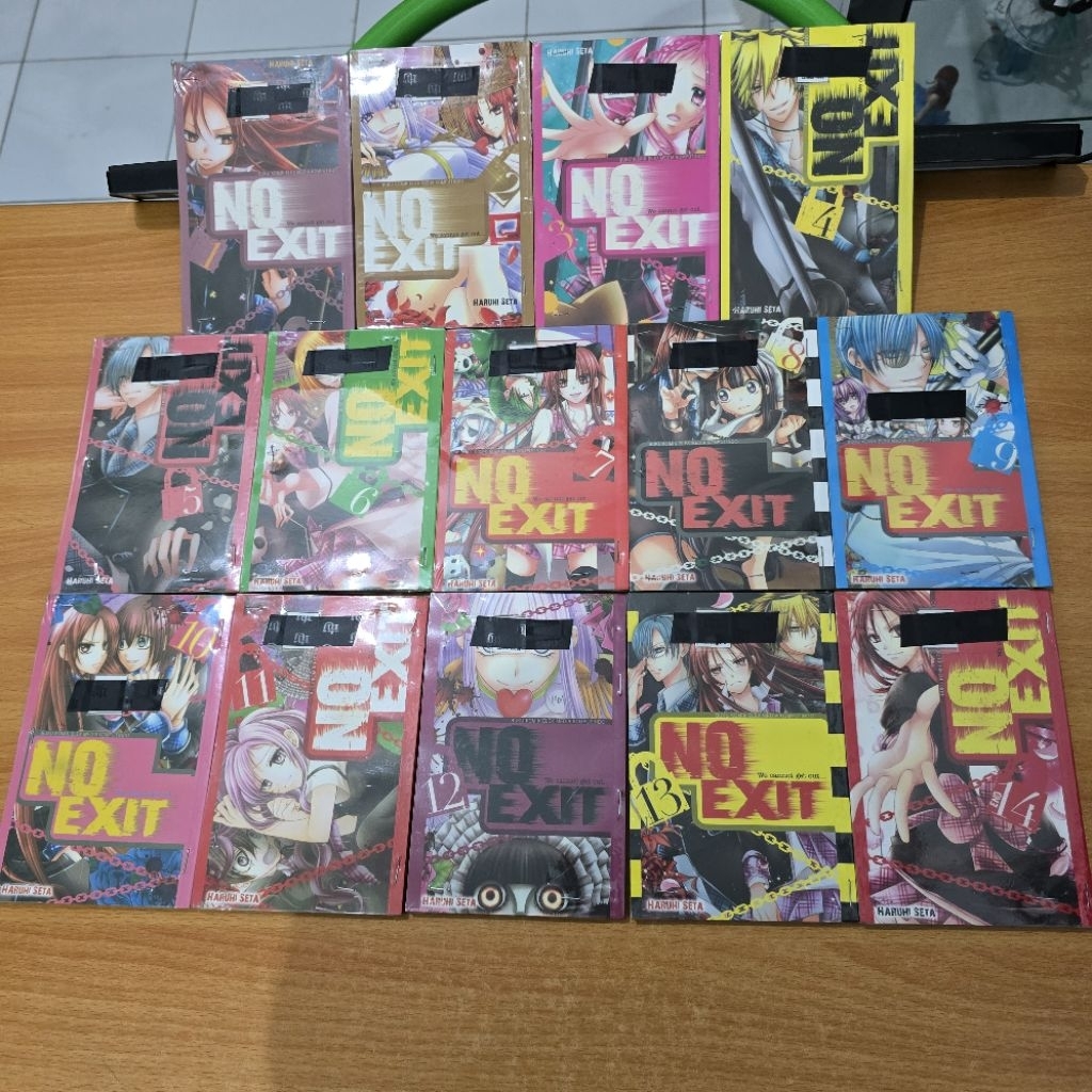 Bundle Komik No Exit Volume 1-14 Preloved
