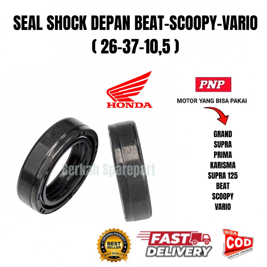 Seal shock depan beat seal shock Depan Vario SCOOPY SPACY