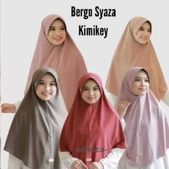 HIJAB INSTANT SYAZA BY KIMIKEY HIJAB