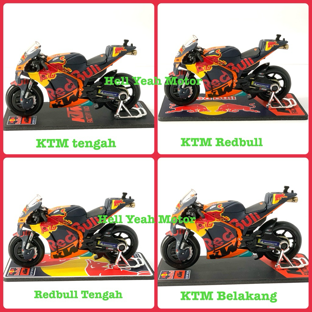 Carpet karpet diecast Motor KTM miniatur Motogp track trail 1:18 1:12 1:10 1:9 1:7 1:6 Maisto IXO AL