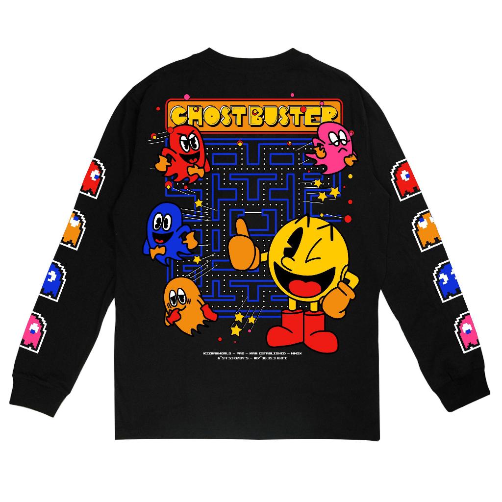 KIZARU Longsleeve T-Shirt Origin GAME PACMAN