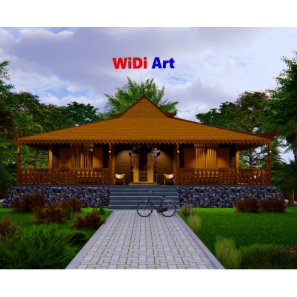 Desain Rumah 3D Video Animasi serta 2D dan RAB