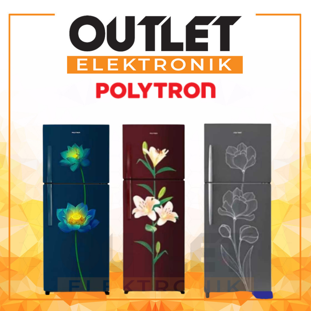 Kulkas Polytron 2 Pintu PRB 217LB / PRB 217PR / PRB 217TY / PRB217LB / PRB217PR / PRB217TY Kapasitas