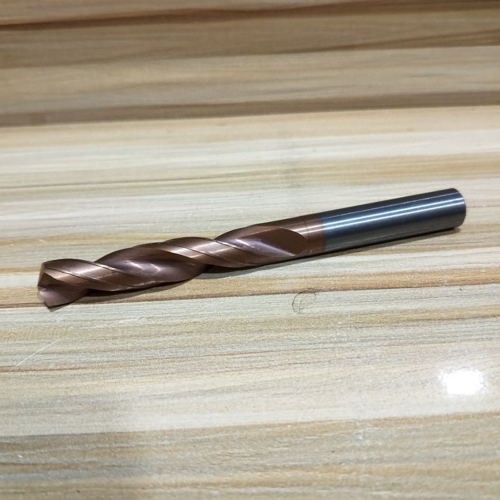 mata bor carbide 10.3mm bekas tajam drill 10.3 mm carbide bor tembus baja keras