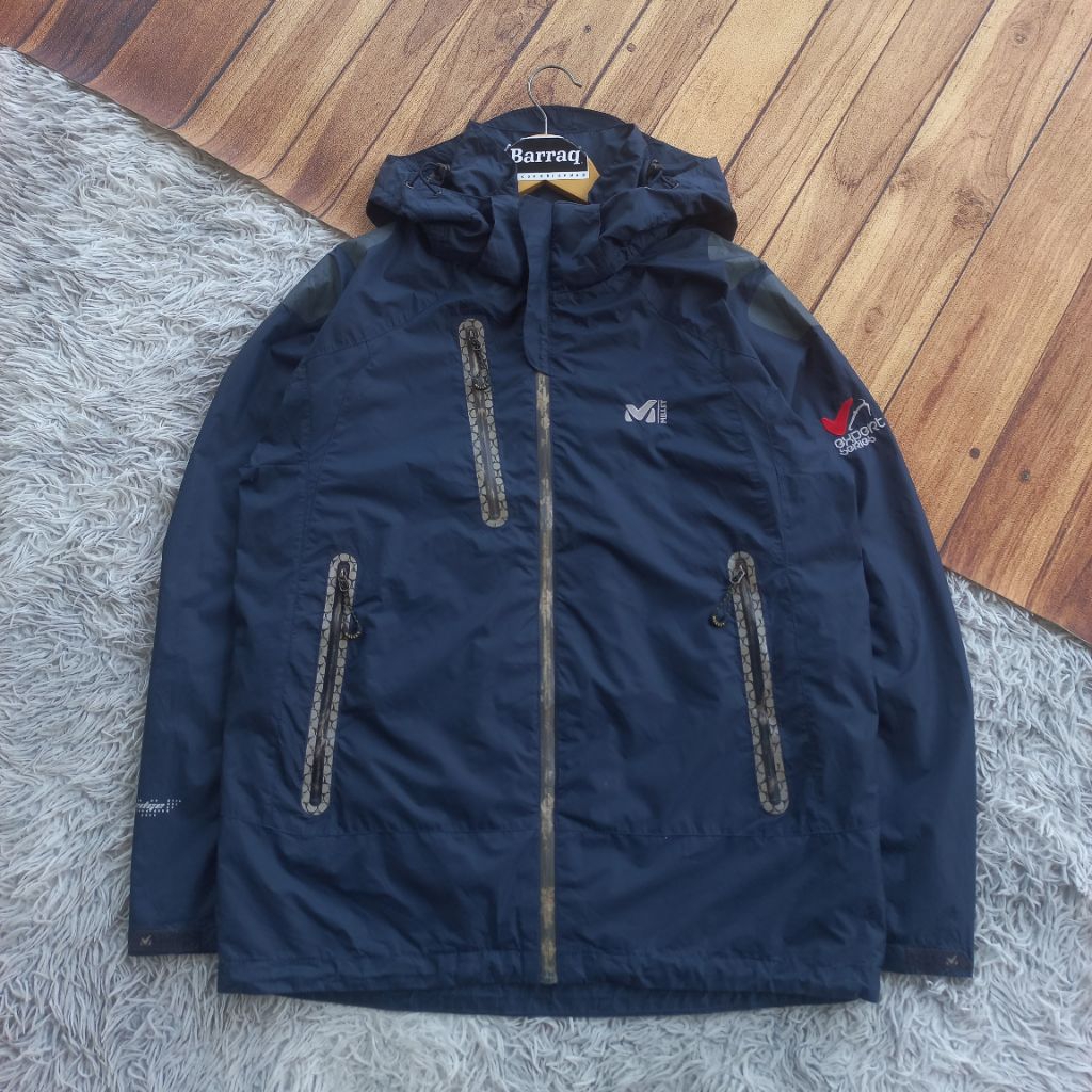 Jaket Outdoor Millet Dry Edge Waterproof NOT gorpcore goretex blocktech running sports lightweight w