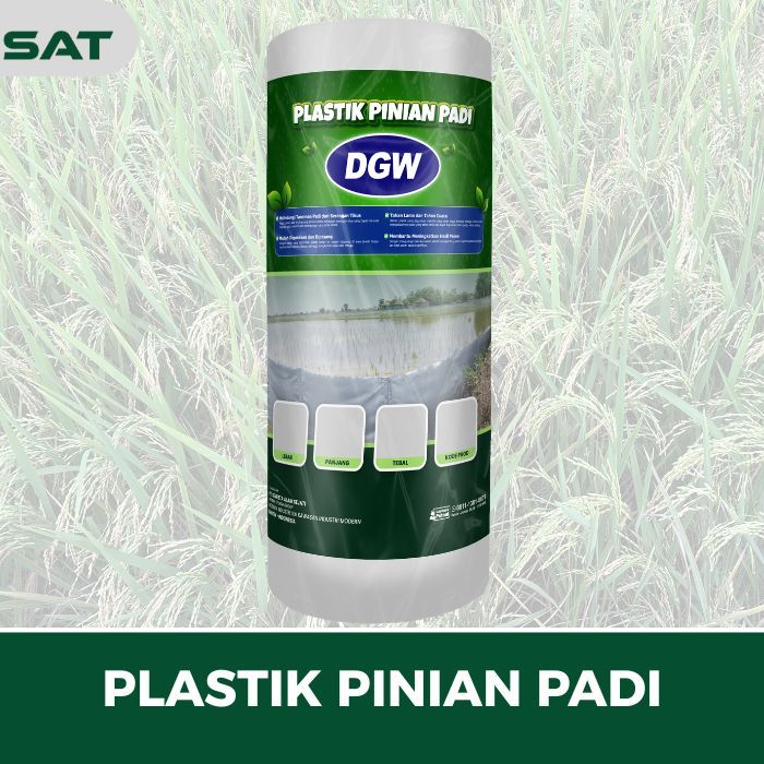 Plastik Pinian Padi Pagar untuk Tanaman Padi DGW Mulsa