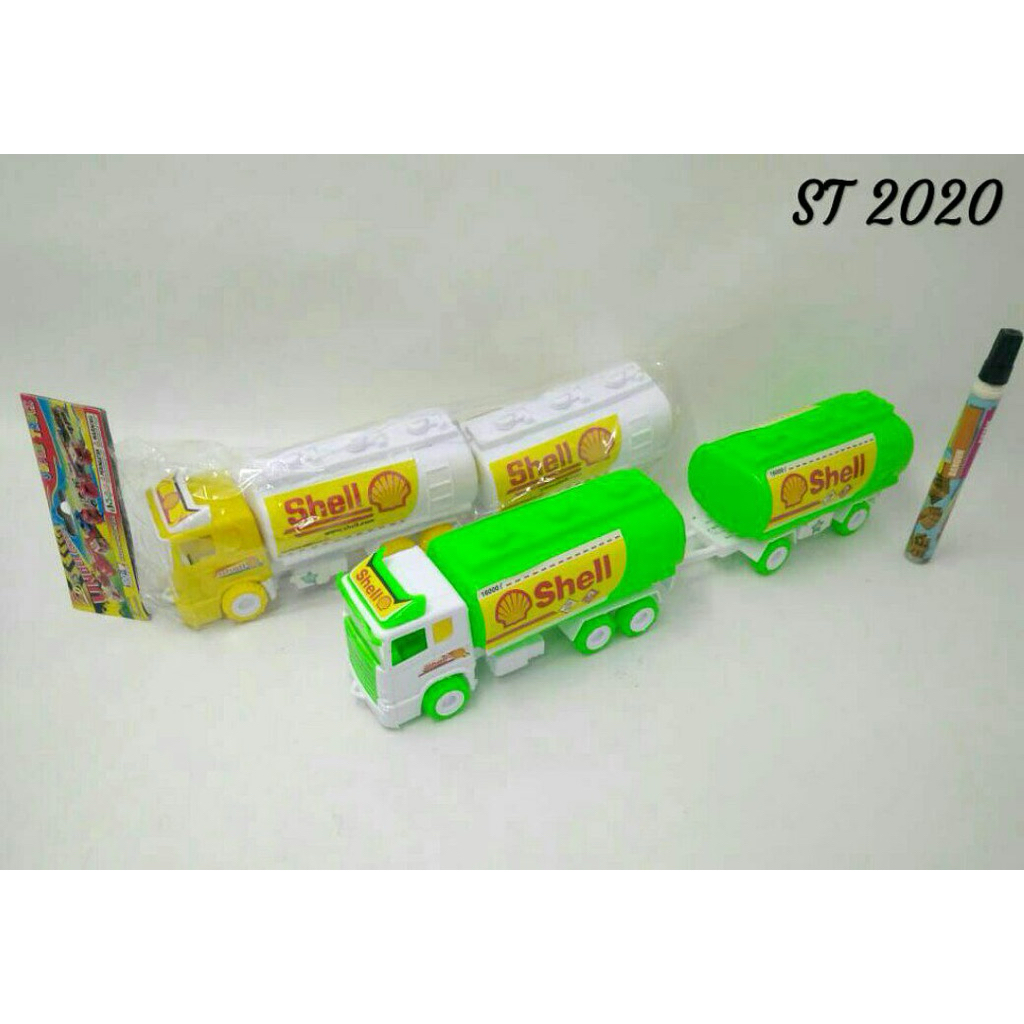 MAINAN TRUK TANGKI GANDENG TRUCK GANDENG