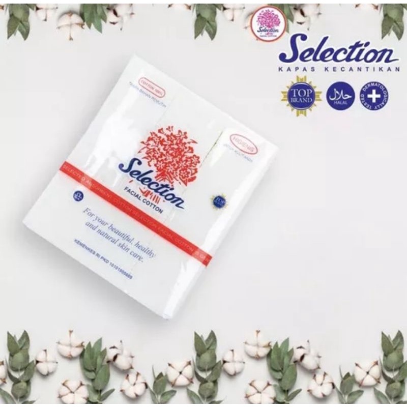 [12 PAK / 1 LUSIN ] Kapas Selection 35 Gr