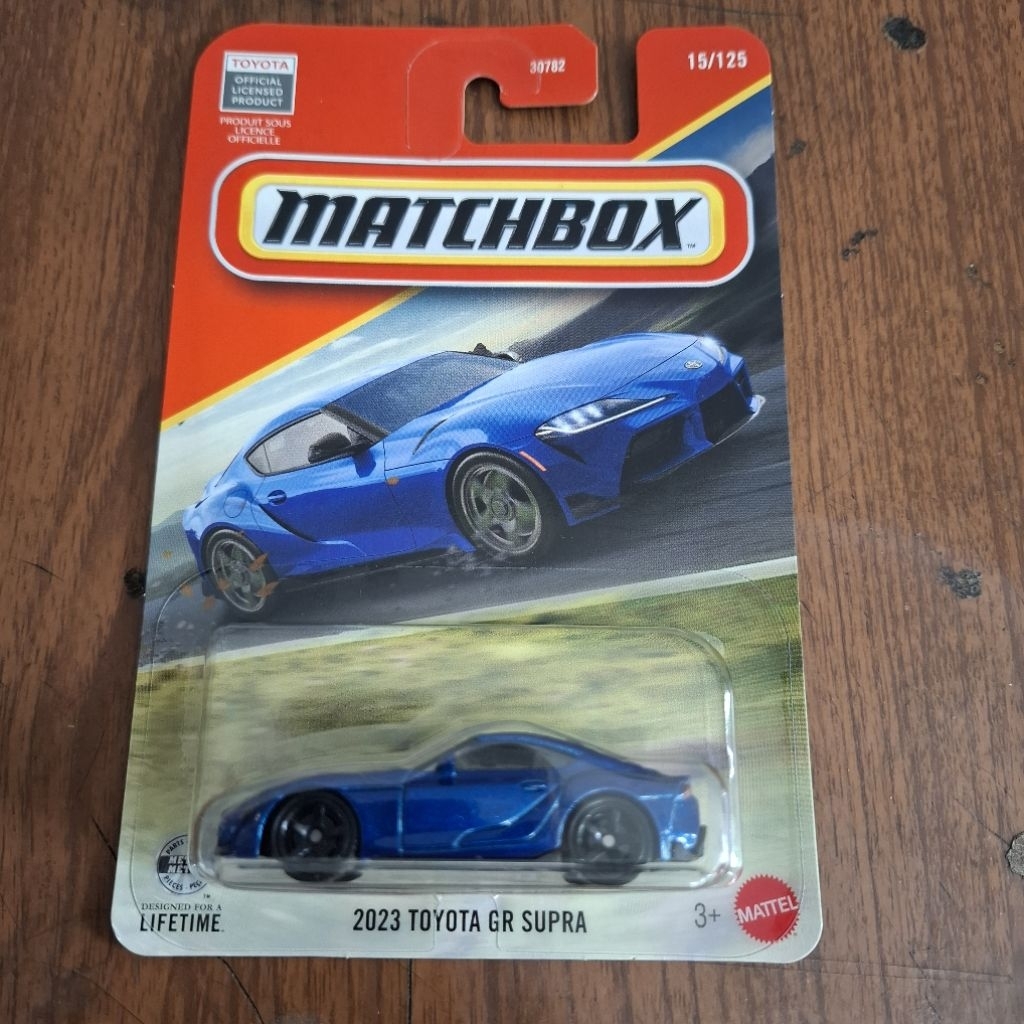 diecast mobil Matchbox 2023 Toyota GR Supra 1:64