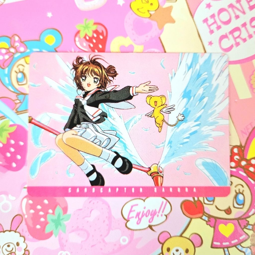 Cardcaptor Sakura vintage trading card