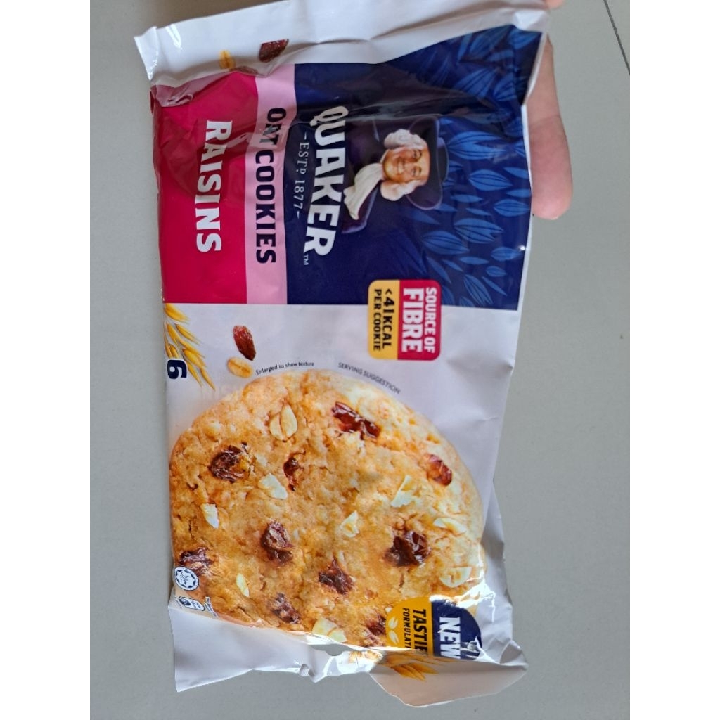 QUAKER OAT COOKIES RAISINS MALAYSIA SINGAPUR