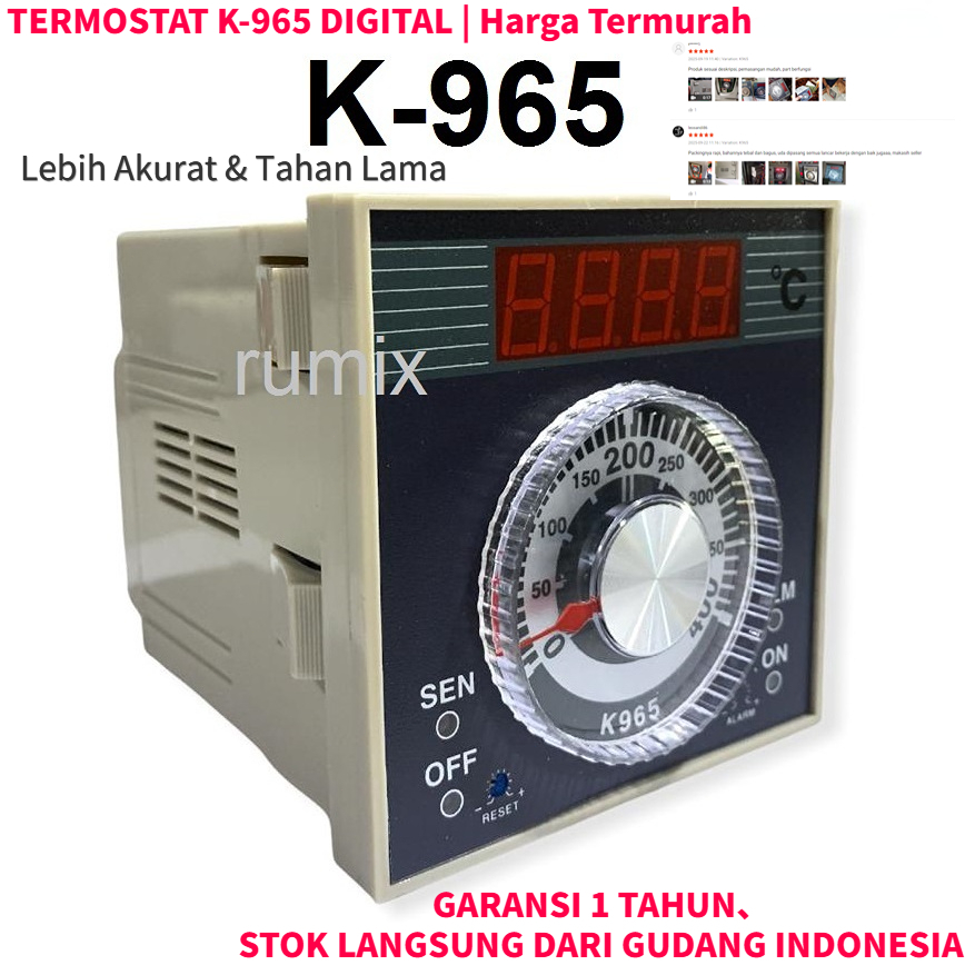 K965 Module Modul Digital Oven Deck Temperature Temperatur Suhu Controller Control Kontroller Kontro