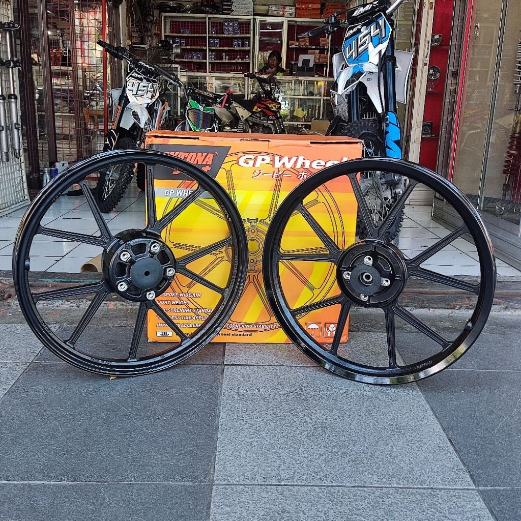 VELG GP WHEEL DAYTONA MX KING 160-17 FR DISC RR 160-17 DISC ASLI DAYTONA
