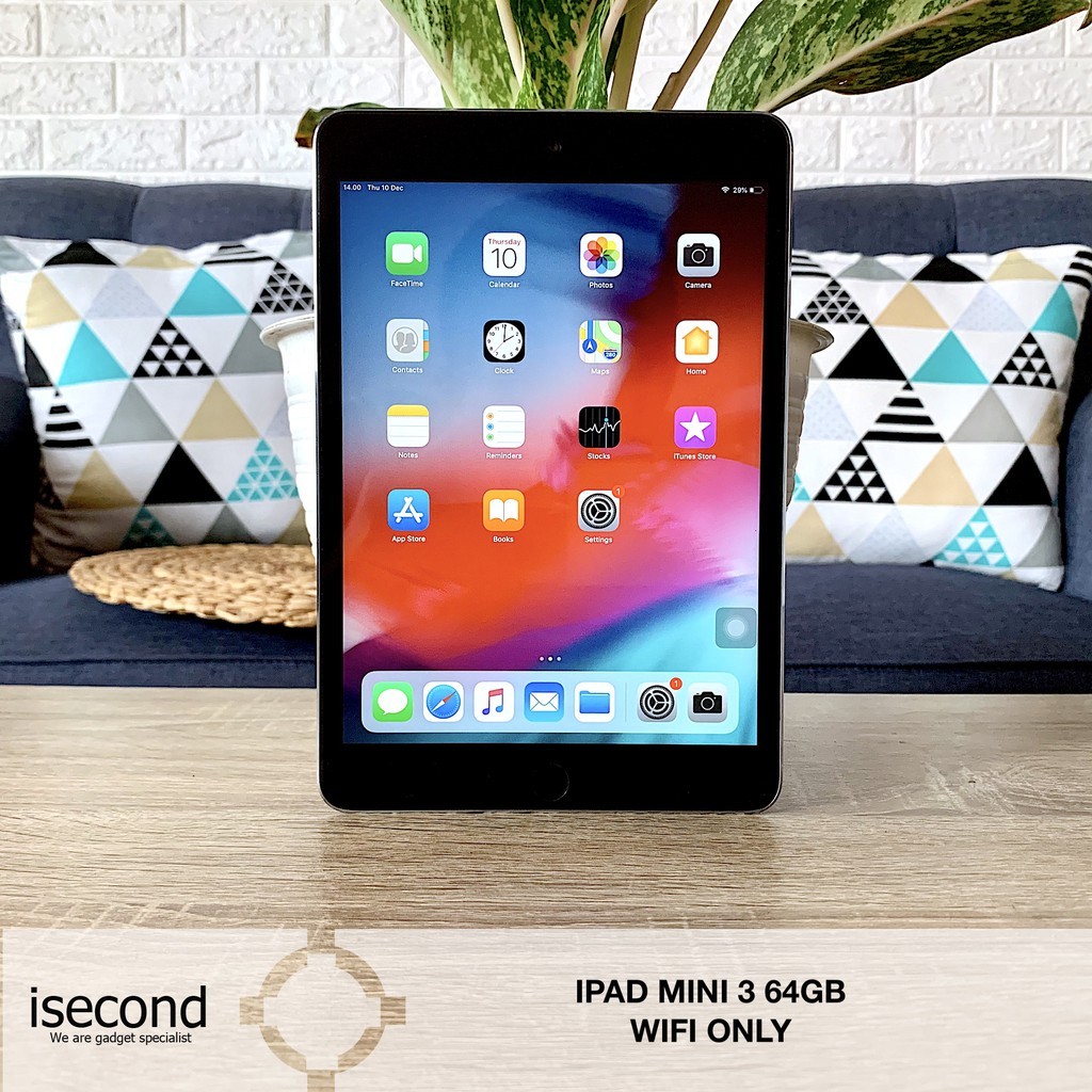 [KHUSUS LIVE STREAMING DIANITAFASHION] iPad Mini 3 16GB 64GB 128GB Wifi Only Second Original Fullset