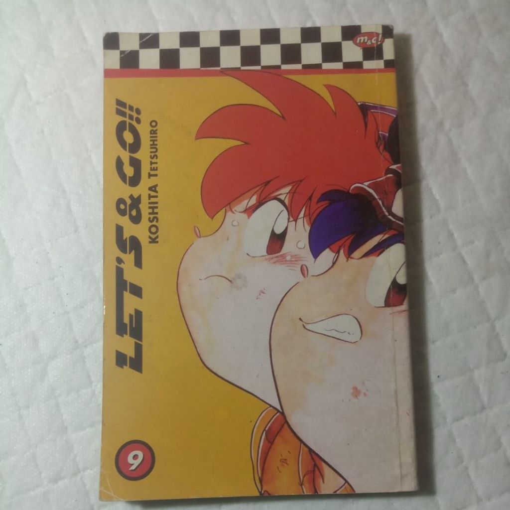 BUKU KOMIK LET'S & GO 9
