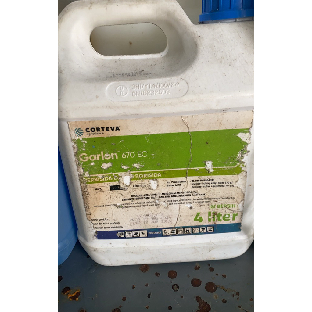 [PROMO MURAH] HERBISIDA DAN ARBORISIDA GARLON 670 EC 4 LITER CORTEVA/RACUN SISTEMIKK TUNGGUL, GULMA 