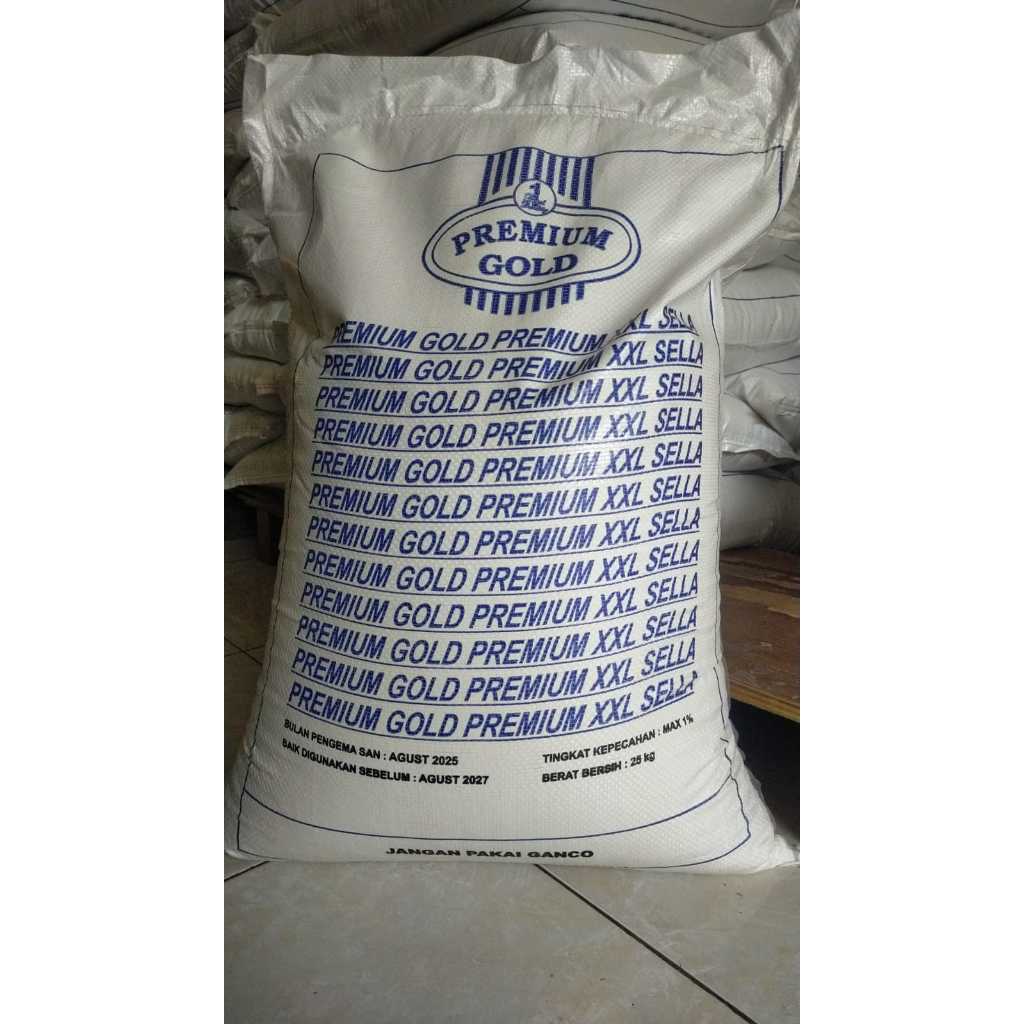 Beras Basmati PREMIUM GOLD PREMIUM XXL kemasan karung 25kg Original  Basmati Rice