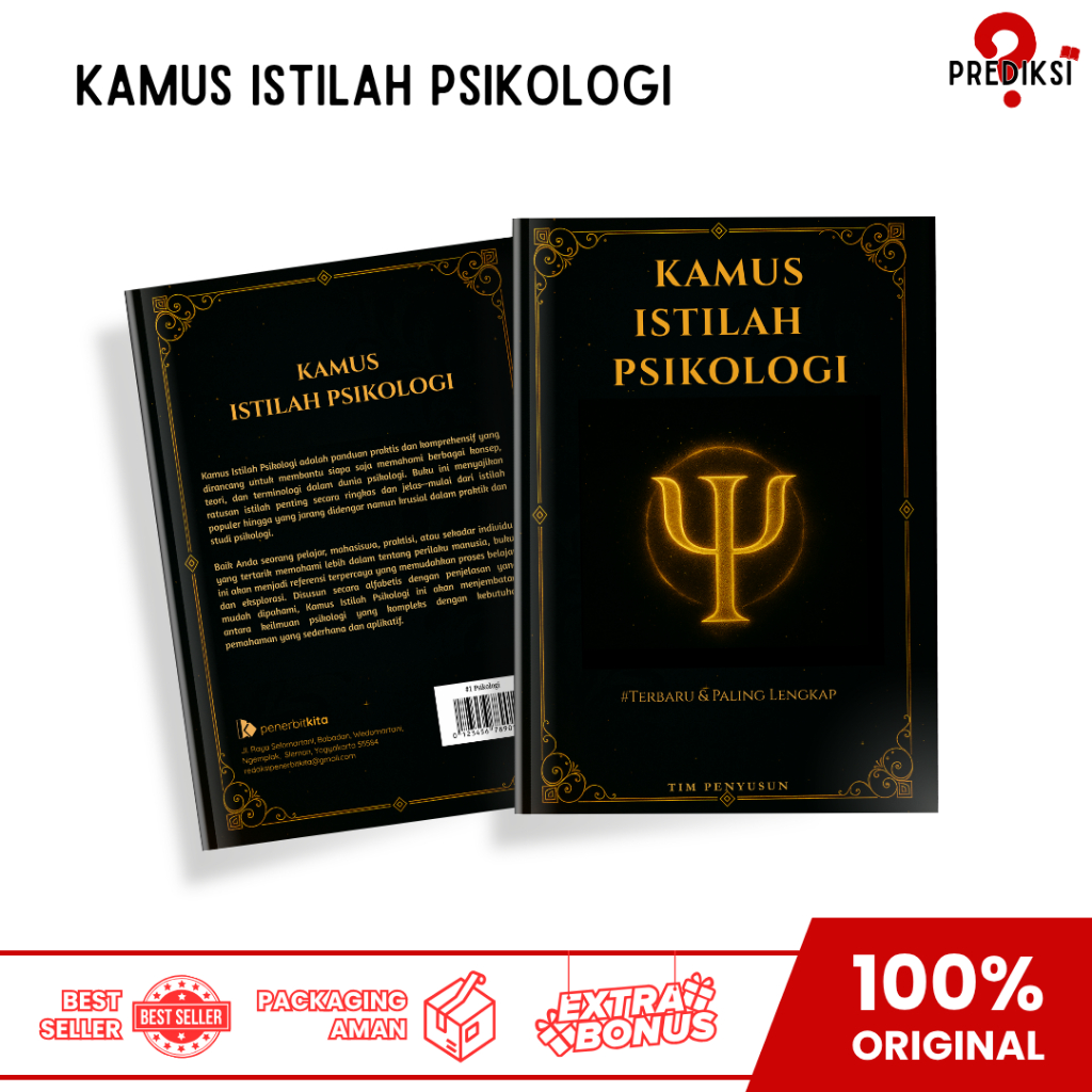 Buku Kamus Istilah Psikologi | Psikologi - Penerbit Kita