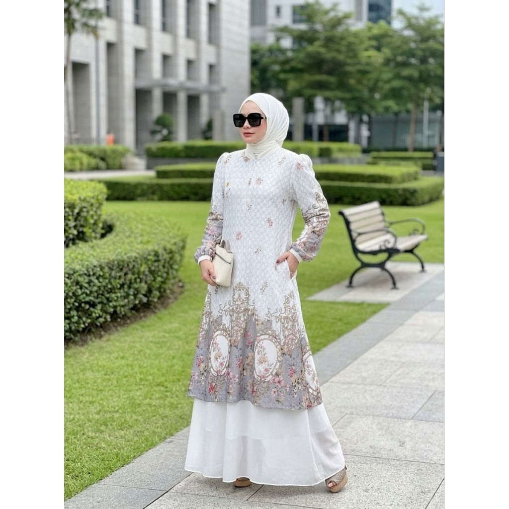 TIRANI MELAYU GAMIS SET SEGI EMPAT