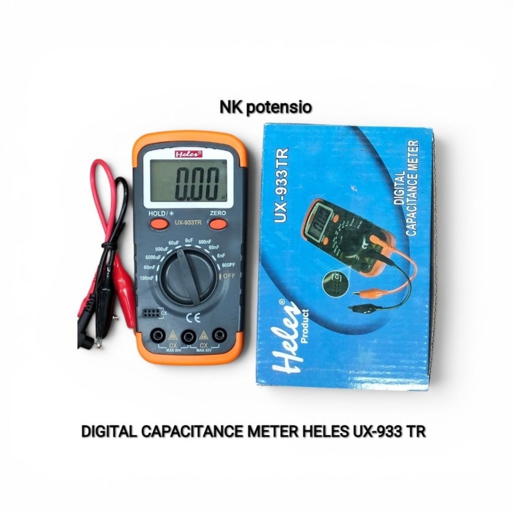 DIGITAL CAPACITANCE METER HELES UX-933 TR TESTER CAPACITOR