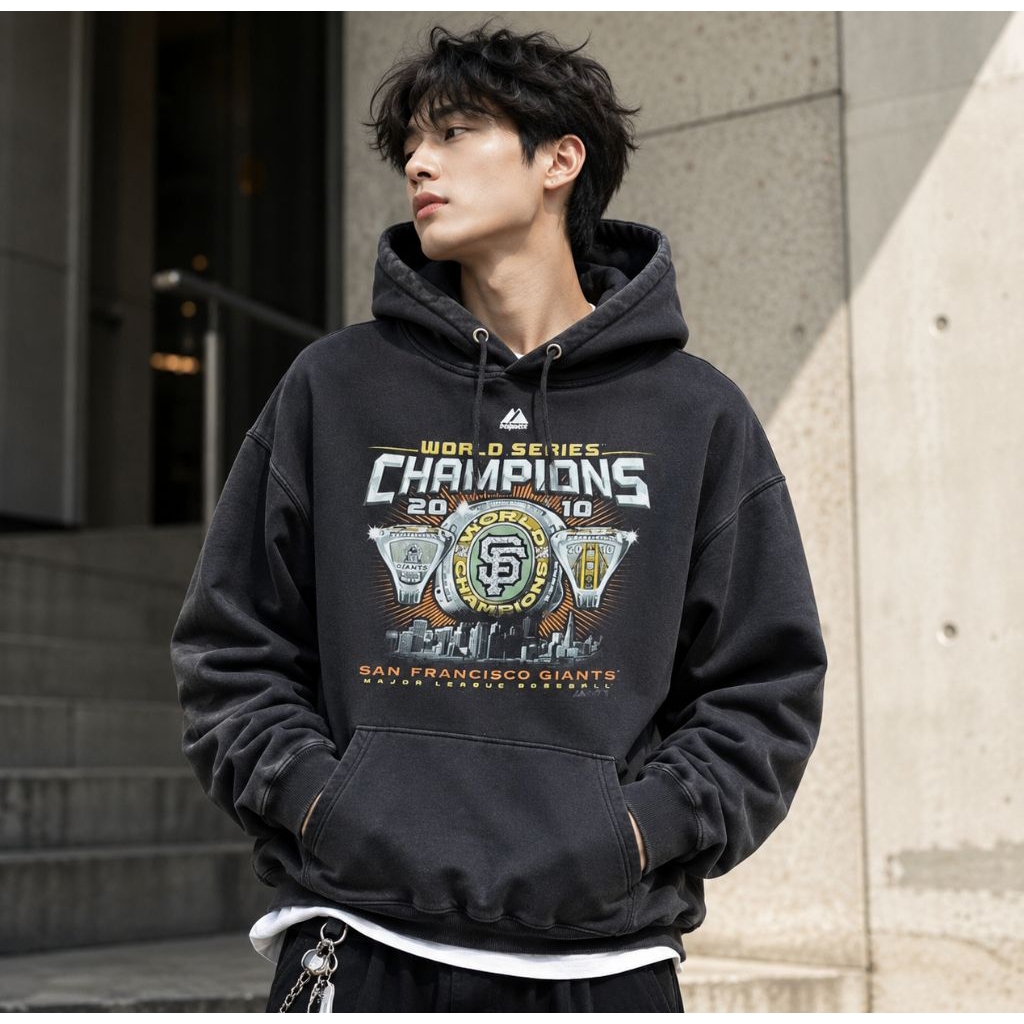 Hoddie MLB Majestic Champion " San Francisco Giants"