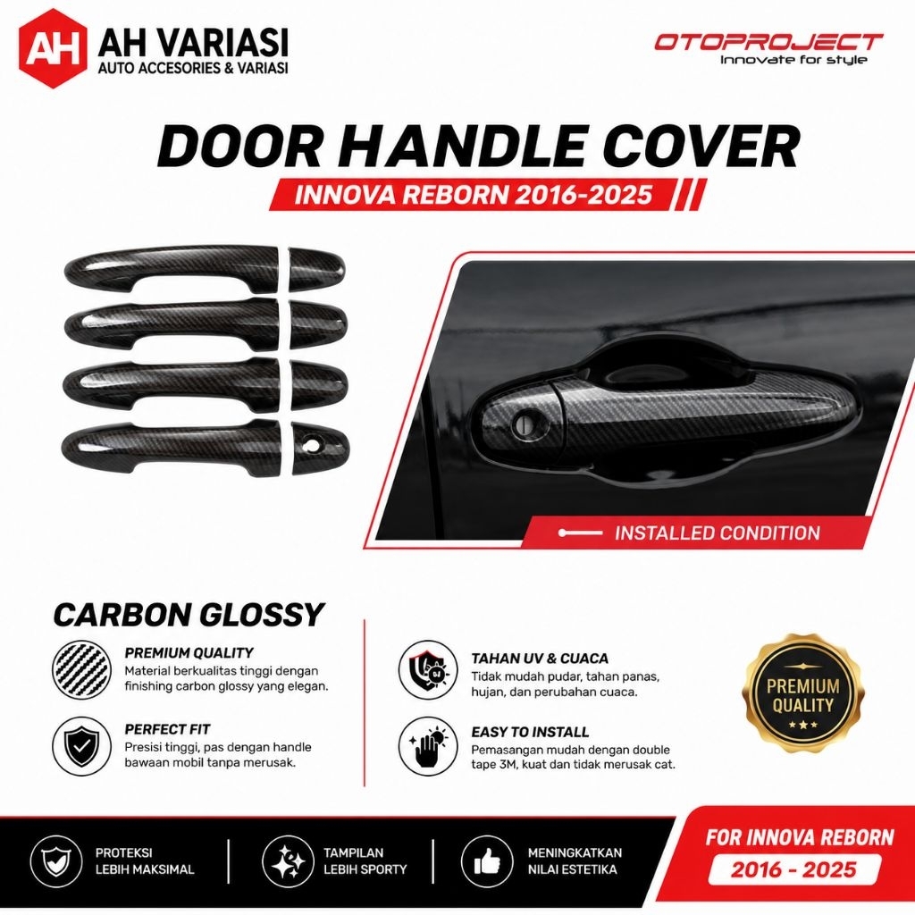 Otoproject Cover Handle Innova Reborn / Venturer Carbon Glossy Otoproject
