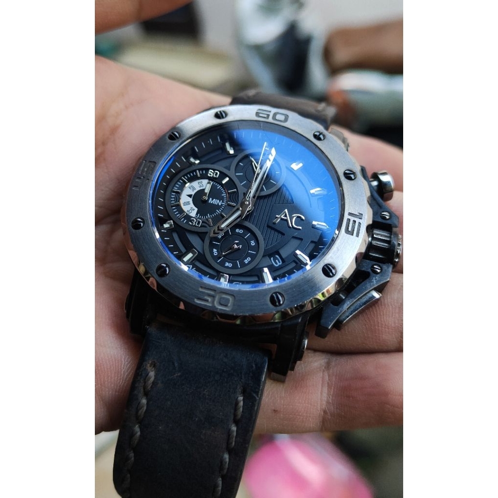 jam tangan original Alexandre Christie pria second bekas preloved