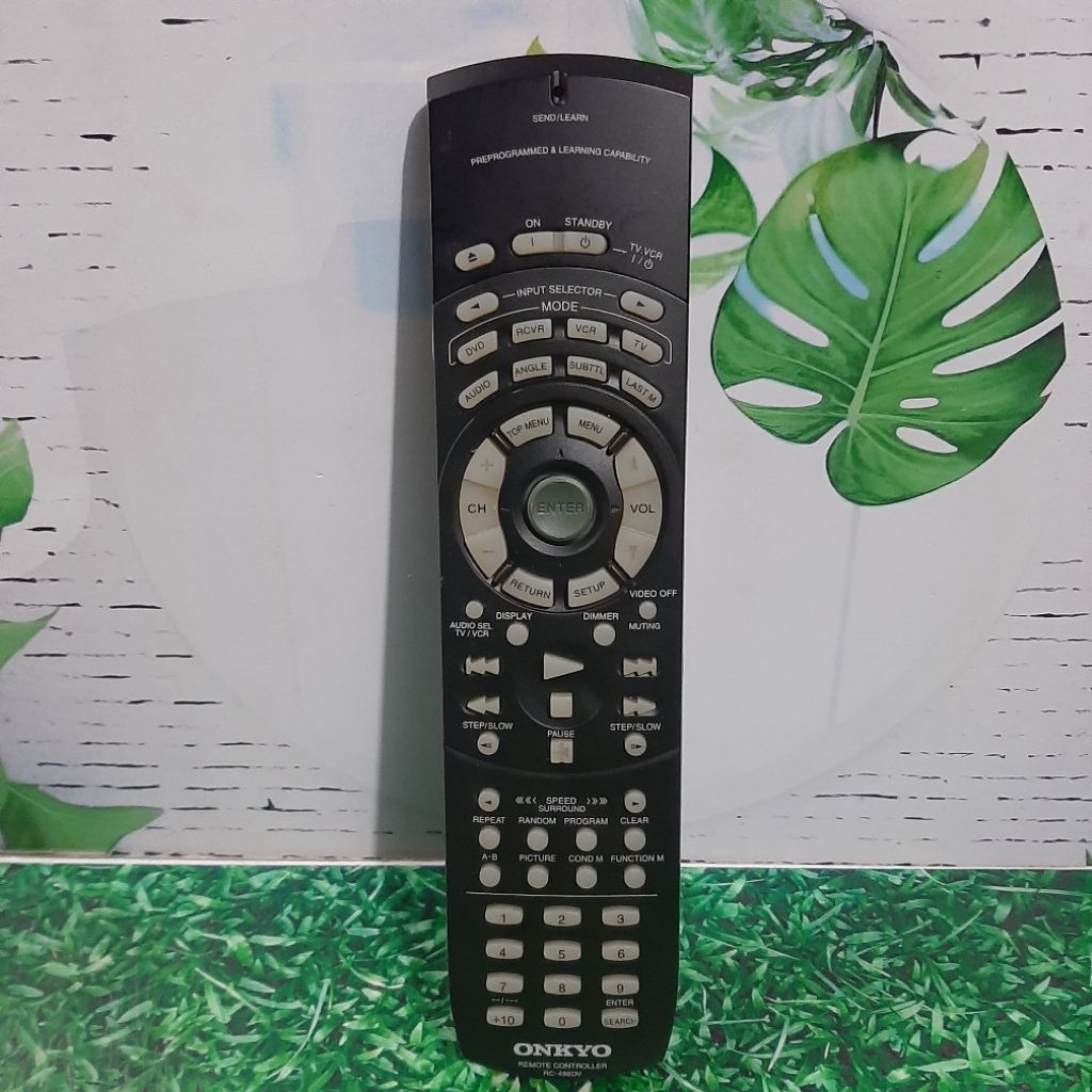 REMOTE REMOT DVD HOME THEATHER ONKYO RM-498DV ORIGINAL ASLI
