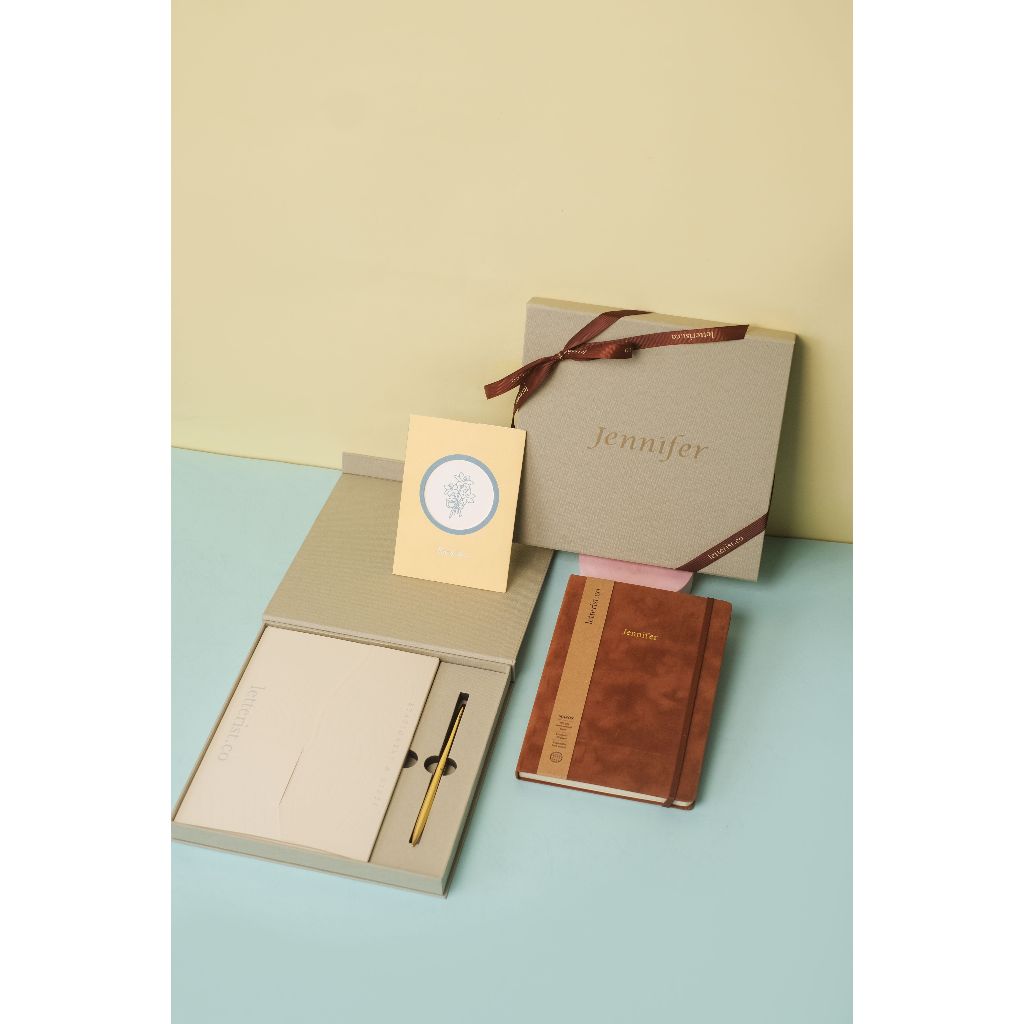 Mason Suede + Pen Gift Set – Premium Gift Set | Elegant Hampers | Corporate & Personal Gift | Luxury