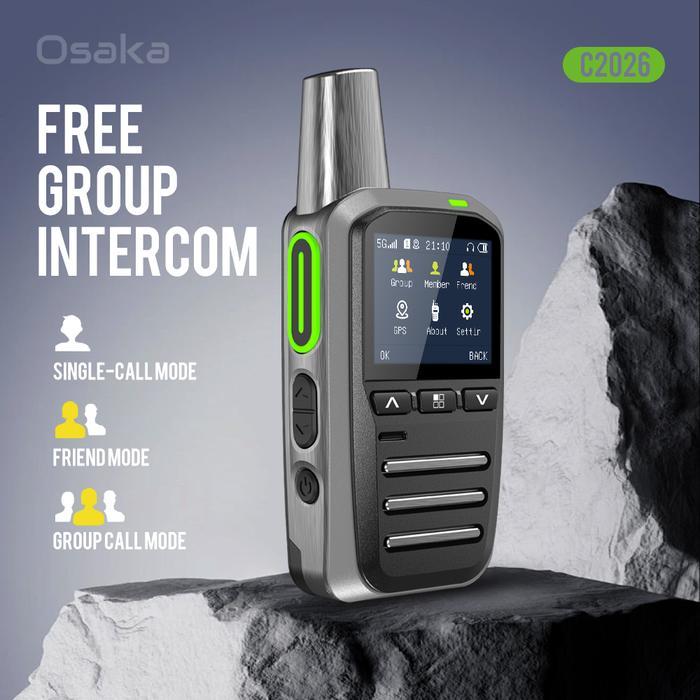 Ht Poc mini osaka 2026 jangkauan 5000 km walkie talkie poc 4G