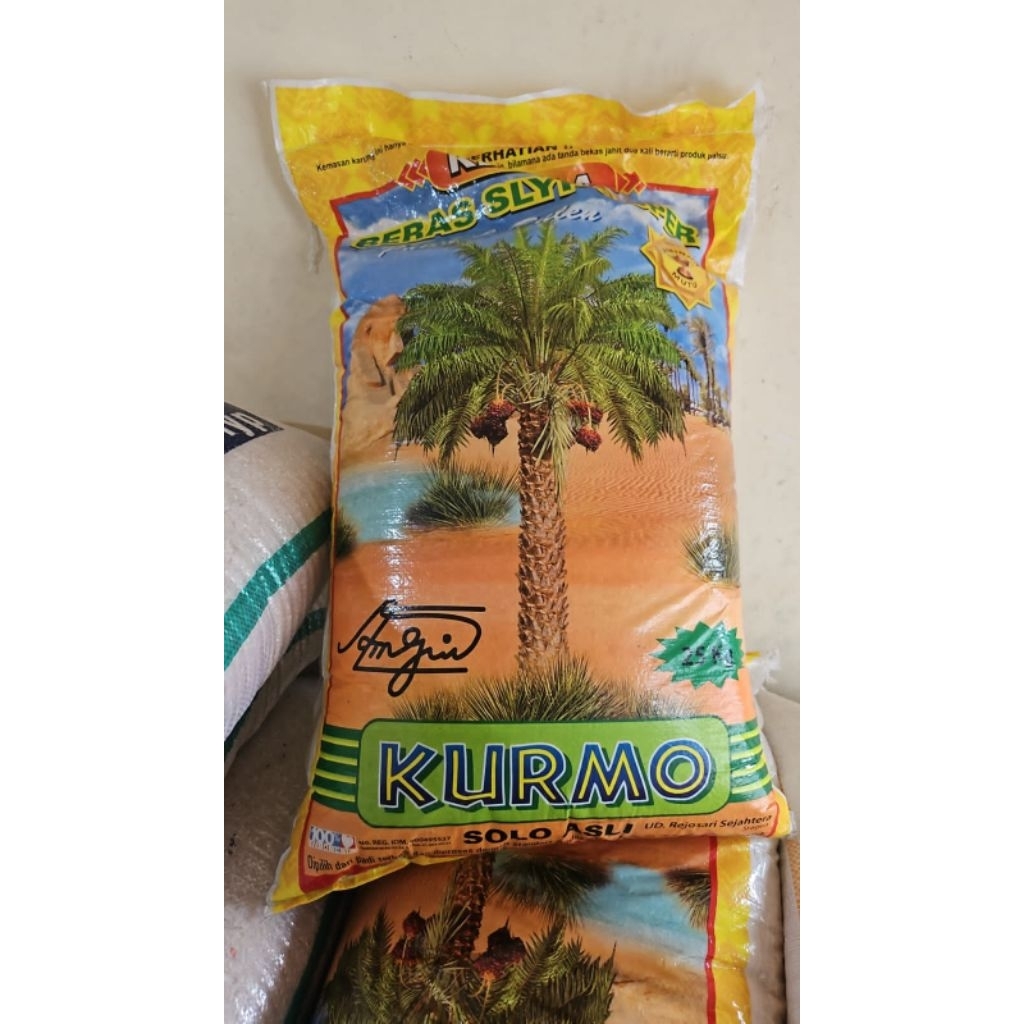 Beras 25kg Kurmo - Premium, Pulen, Tanpa Pengawet (Harga Grosir Chat Admin)