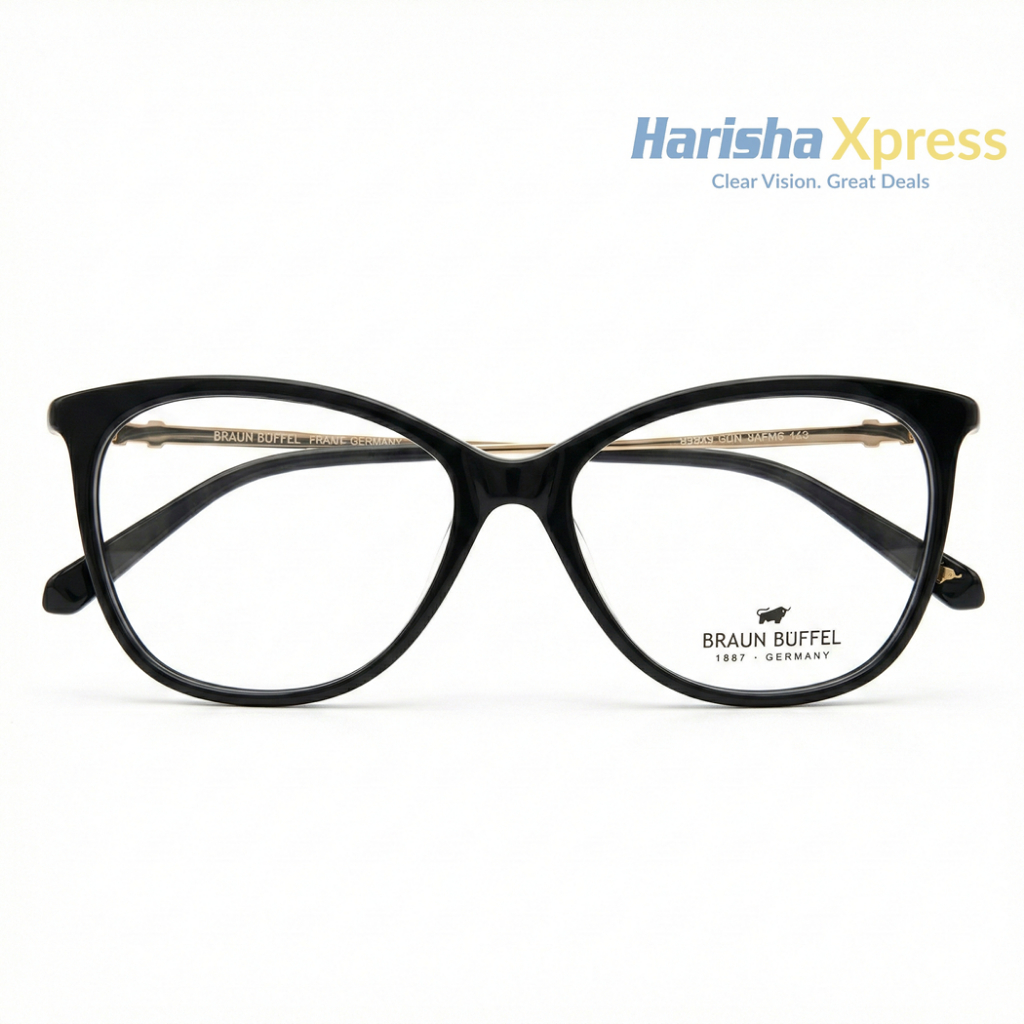 SALE - Frame Kacamata Wanita Braun Buffel 945 Original