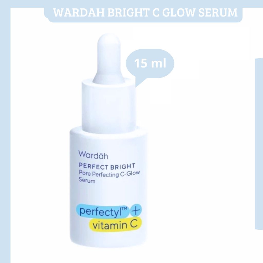 wardah perpect Bright pore perfecting C-Glow Serum