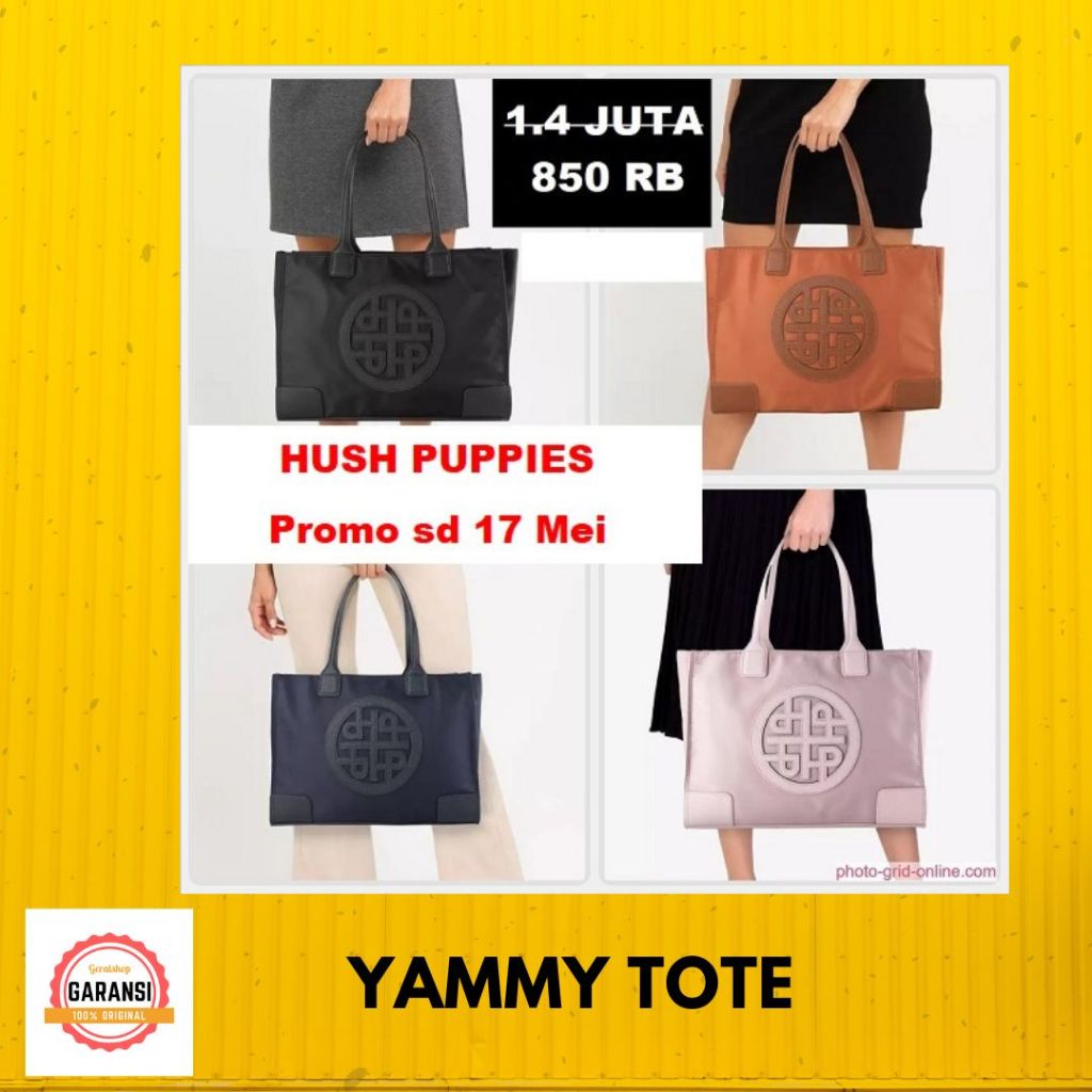 Tas Hush Puppies tote bag seri YAMMY 100% original store