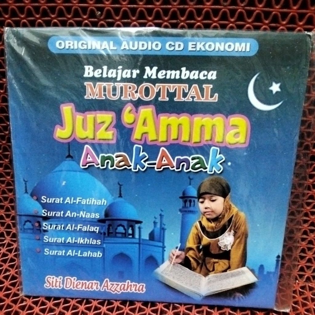 CD MUROTAL JUZ AMMA ANAK ANAK 100%  ORIGINAL BARU DAN MASIH SEGEL