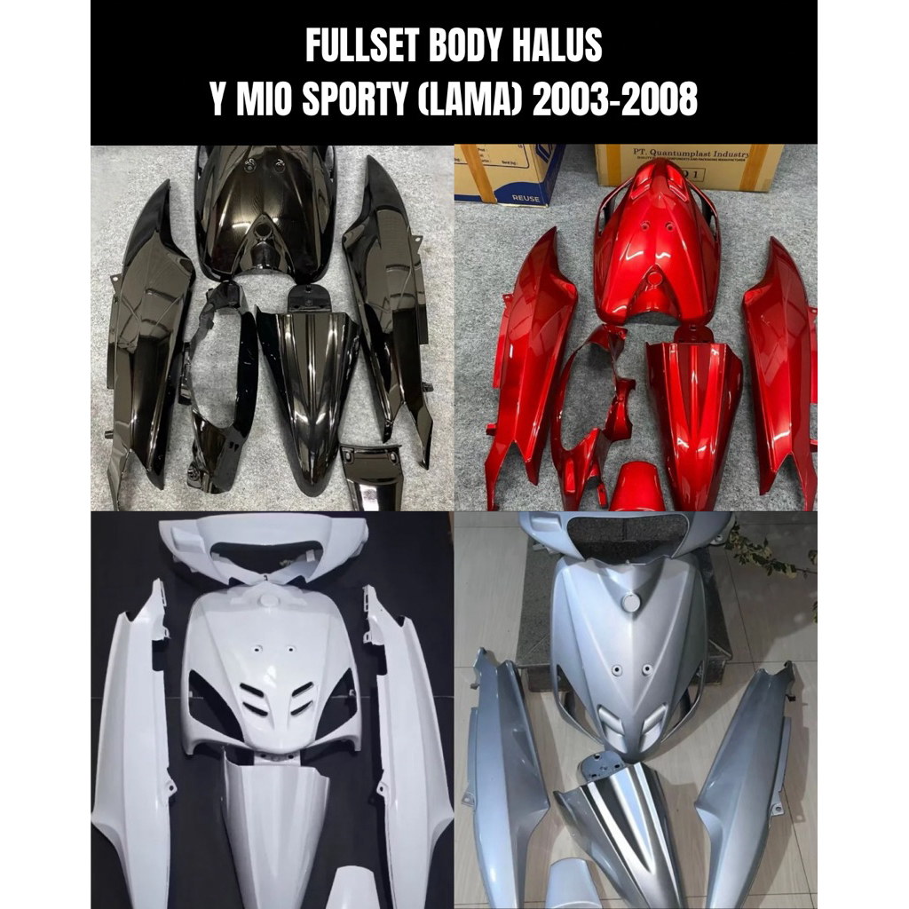 Fullset body halus motor yamaha mio sporty mio lama mio 5tl tahun 2003-2008 all warna STNK kualitas 