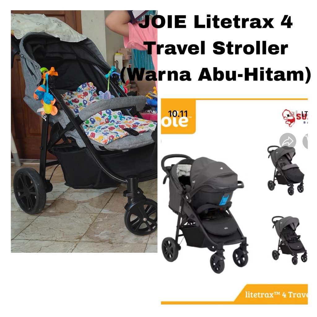 JoIe litetrax 4 travel stroller