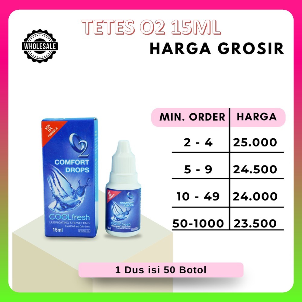 TETES MATA O2 15 mL With Cool Fresh