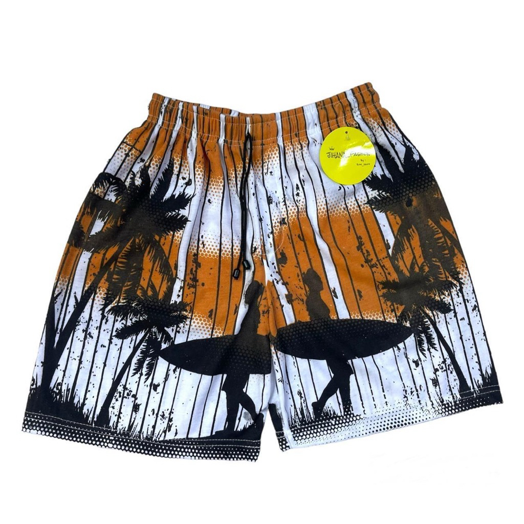 Lackon - Celana Boxer Laki-Laki Motif Carton Printing - Boxer Printing Carton - Boxer Pria