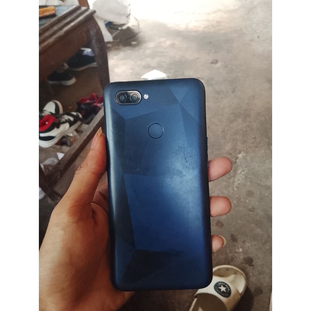 OPPO A12 RAM 3/32 HP CES MINUS LECET PEMAKEAN