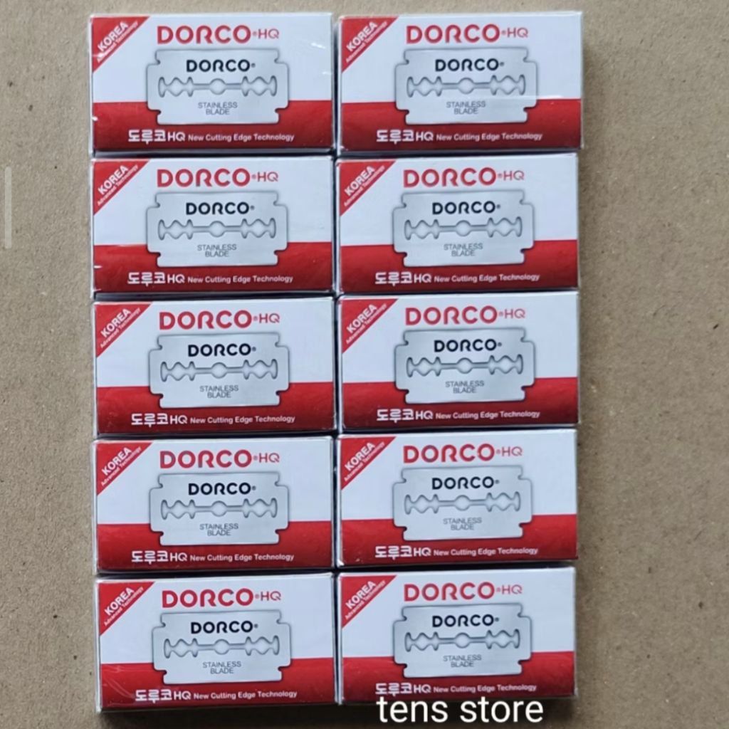 silet dorco merah