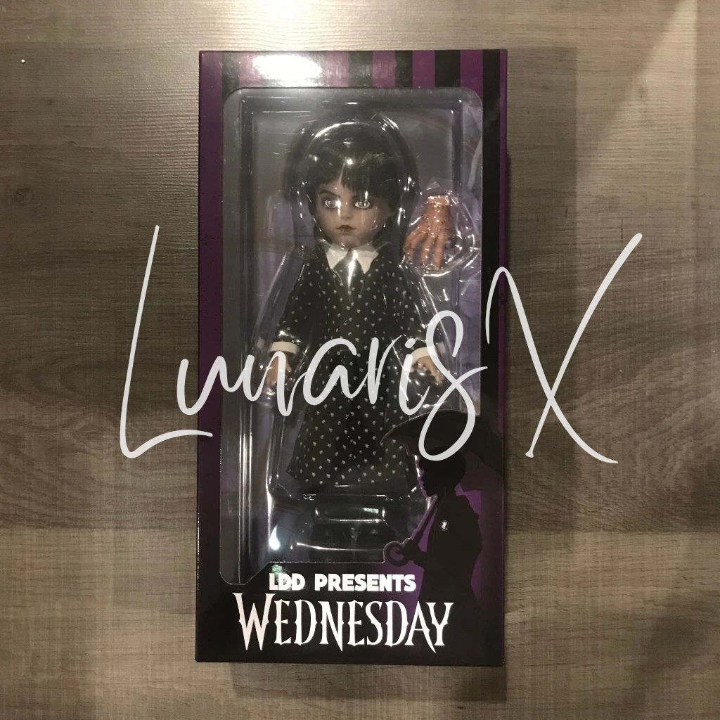 Mezco Toys Living Dead Dolls LDD Wednesday Addams Action Figure